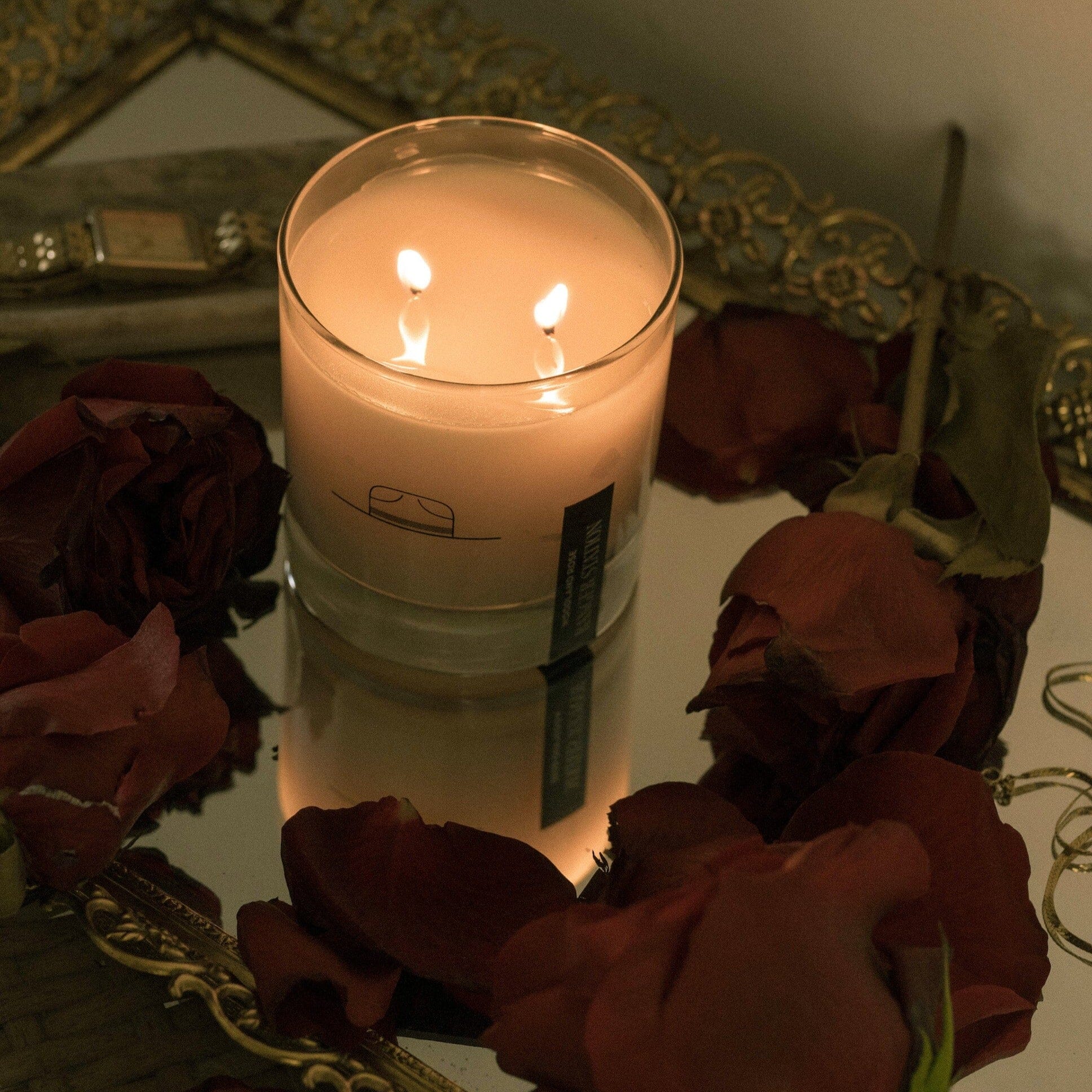 WOODLAND ROSE CANDLE - Image 5